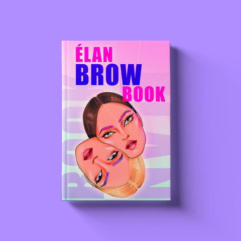 ÉLAN-ova prva knjiga za obrve «ÉLAN BROW BOOK» na engleskom (digitalna verzija)